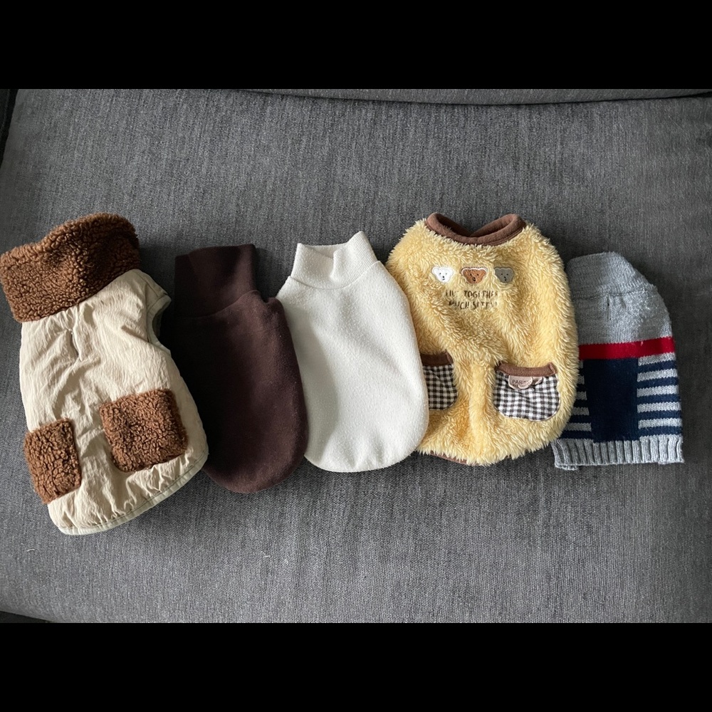 Small Cute Dog Clothes for sale!
